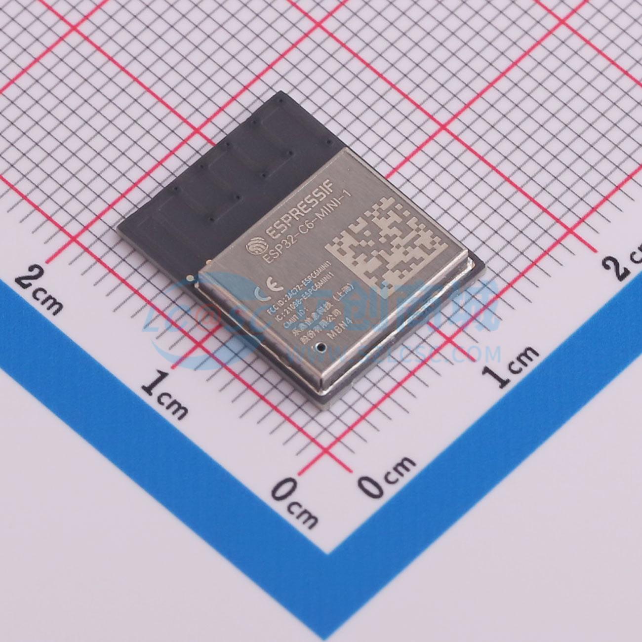 Esp32 C6 - Kit com 4 Módulos ESP32-C6-MINI-1-N4 SMD-53P