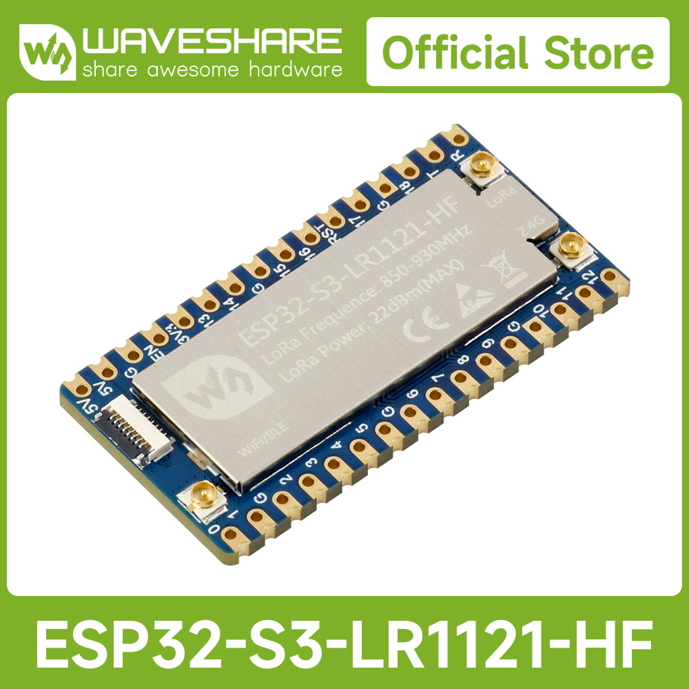 Esp32 Development Board - Placa de Desenvolvimento Waveshare ESP32-S3 LoRa,