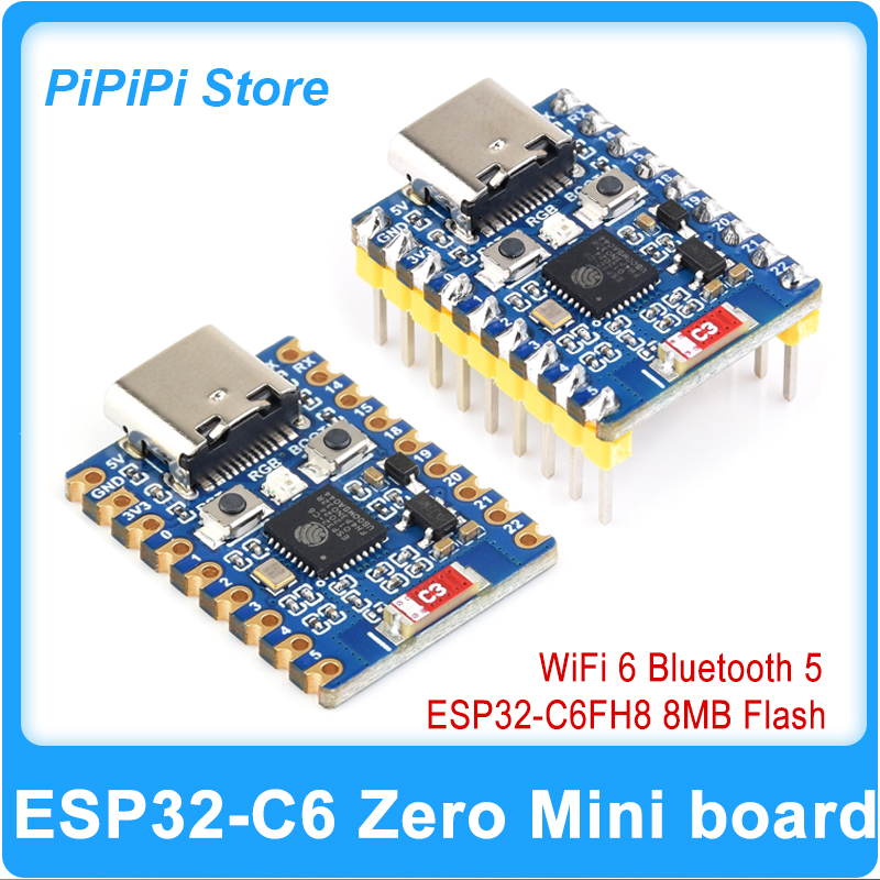 Esp32 Uart Module - Placa de Desenvolvimento Super Mini ESP32-C6