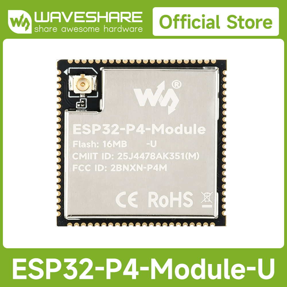 Esp32 P4 - Placa principal do módulo Waveshare ESP32-P4,