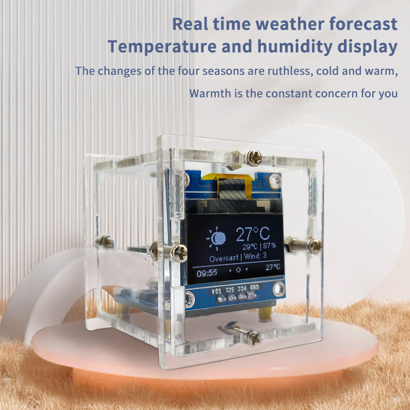 Kit de Relógio Meteorológico M - Esp8266 avaliação e preço
