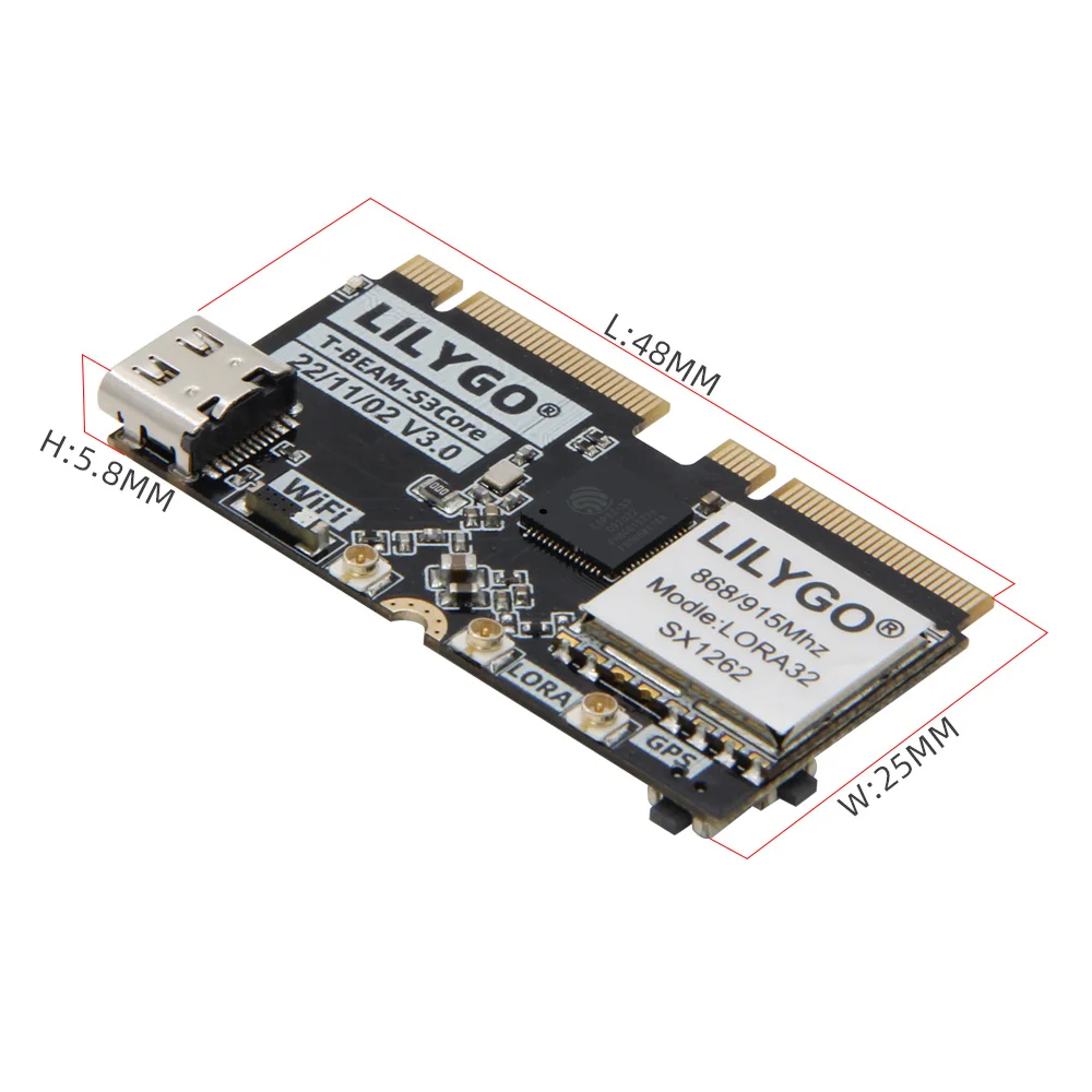 LILYGO T-BEAM-CORE V3.0 L76K U - Esp32 Development Board avaliação e preço