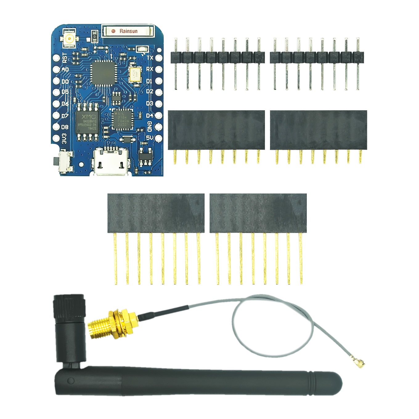 WEMOS-Conector Antena Externa, - Esp8266 Nodemcu avaliação e preço