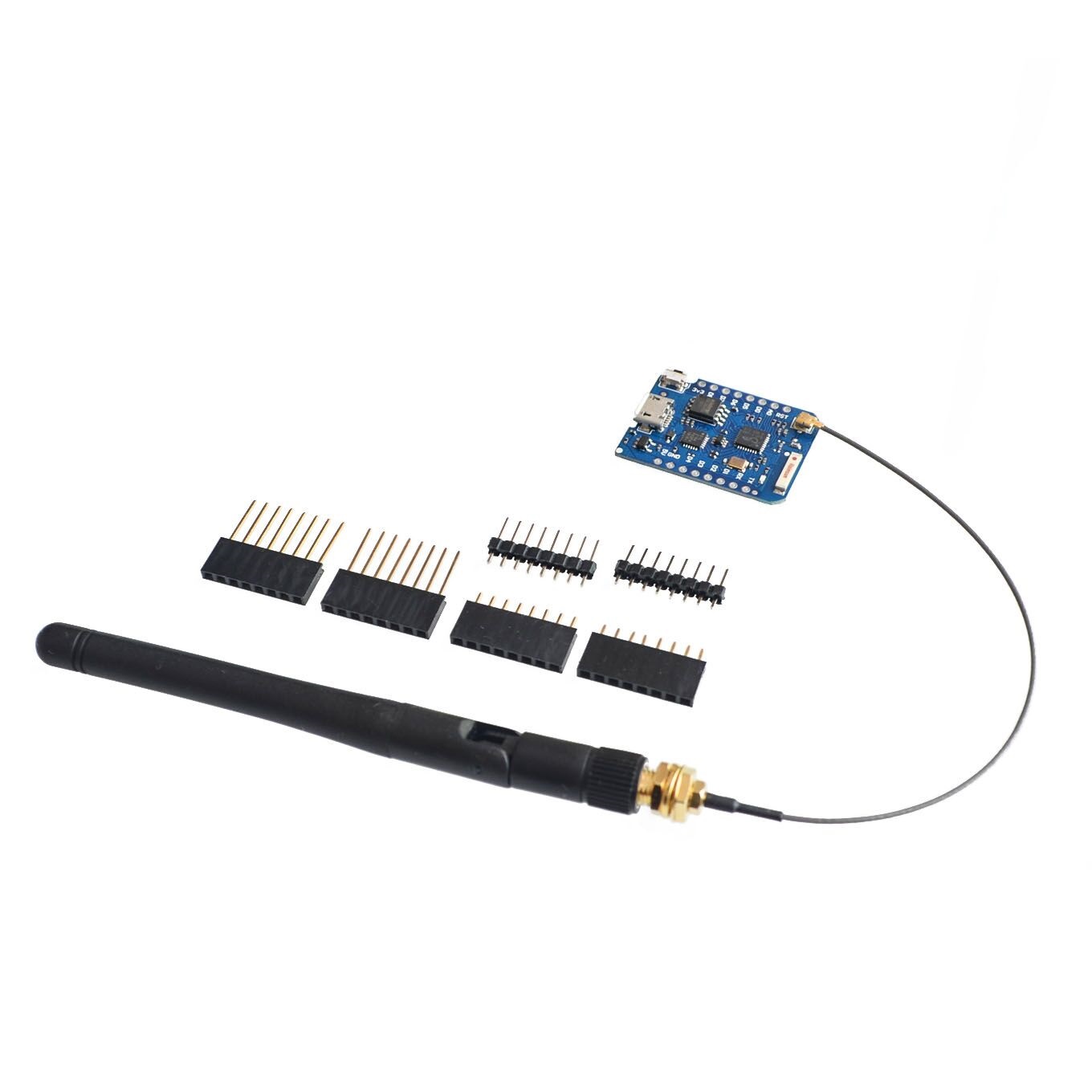 WEMOS-Conector Antena Externa, - Esp8266 Nodemcu avaliação e preço