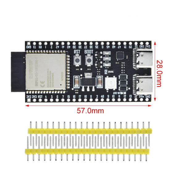 Dual Type-C Development Board  - Esp32 Devkit avaliação e preço