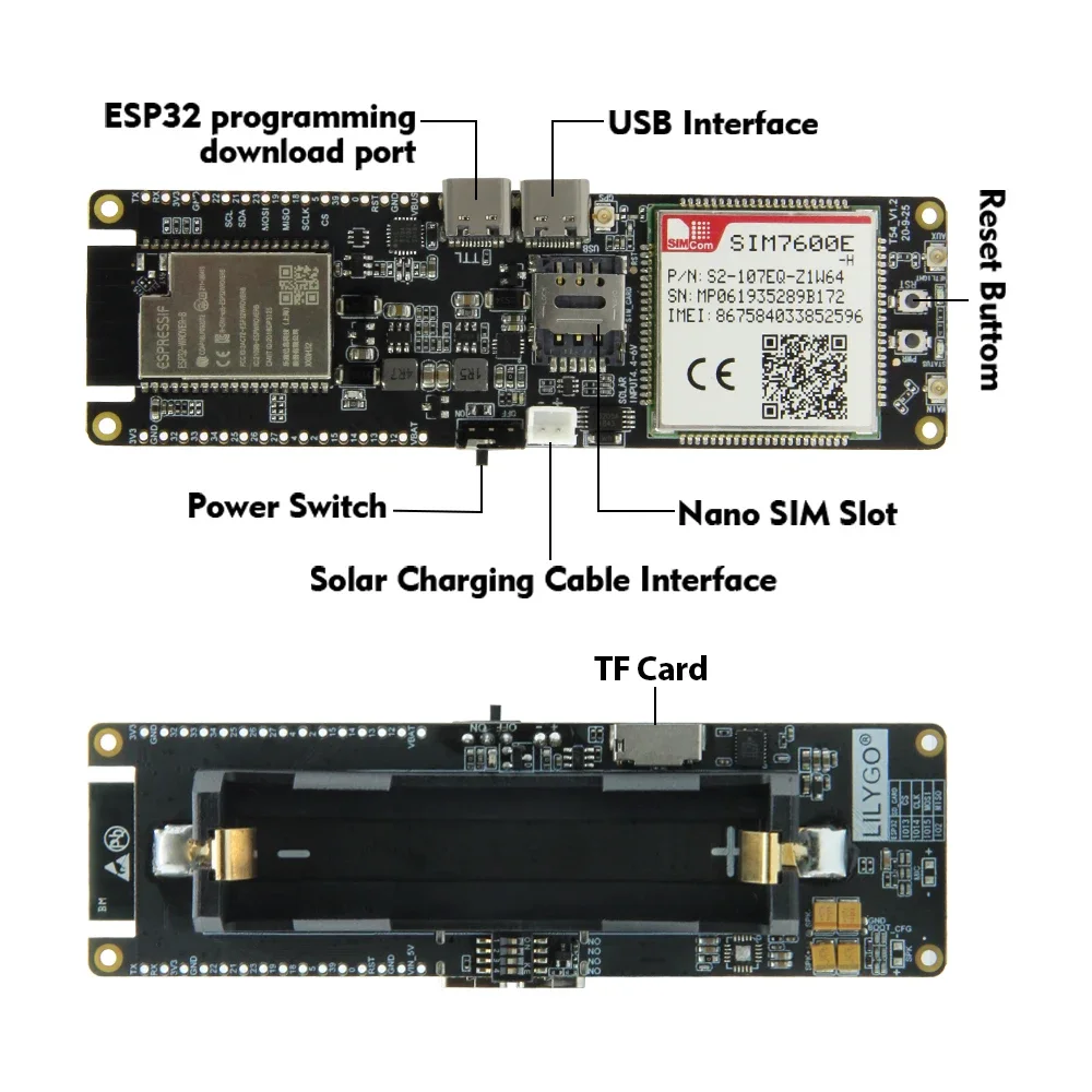 EM ESTOQUE LILYGO T-SIM7600G-H - Esp32 avaliação e preço