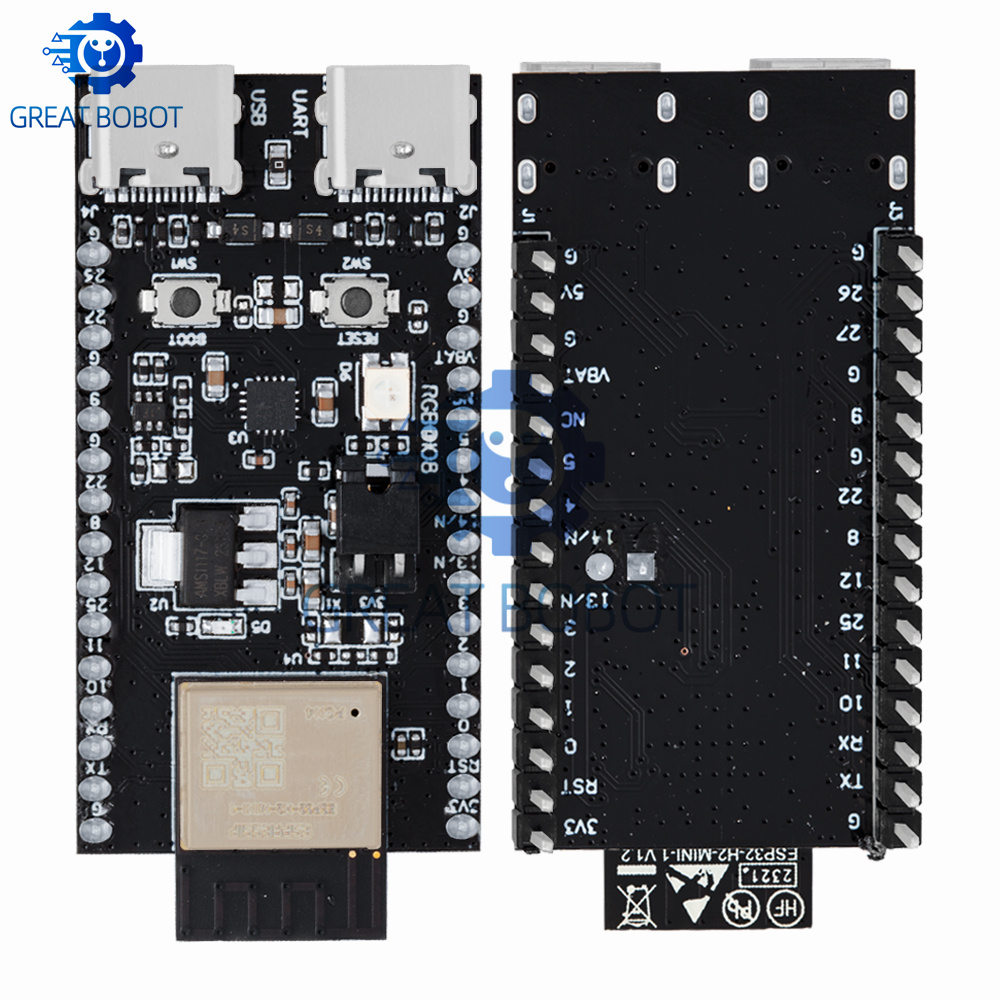 1 ~ 10PCS ESP32-H2-DevKitM WiF - Esp32 H2 avaliação e preço